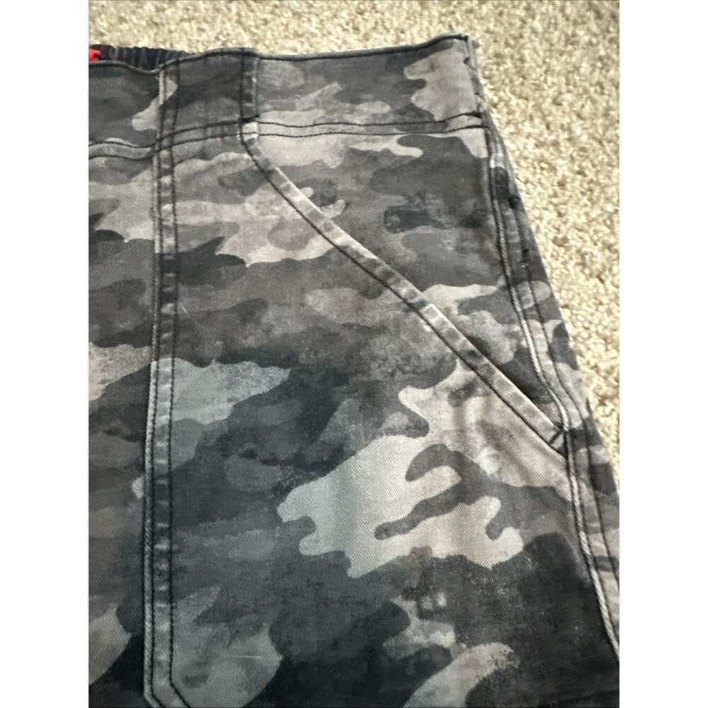 SPANX Stretch Twill Cargo Joggers Grey Camo Large Women’s. Casual Everyday - Picture 3 of 7